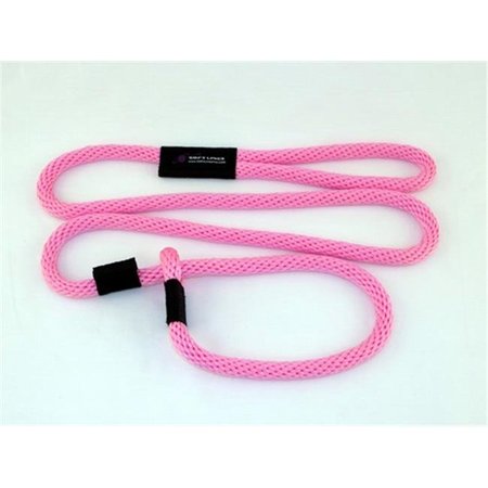 SOFT LINES Soft Lines P20608HOTPINK Dog Slip Leash 0.37 In. Diameter By 8 Ft. - Hot Pink P20608HOTPINK